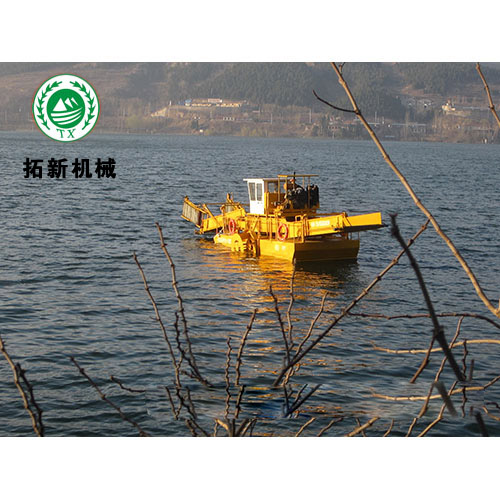 销往济南卧虎山水库保洁船  